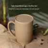 Coffee mugs with lids