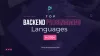 Top 5 Backend Programming Languages in 2024