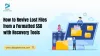 How to Revive Lost Files from a Formatted SSD with Recovery Tools