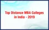 Top Distance MBA Colleges in India 2019, NMIMS, IGNOU, ICFAI - MBA Rendezvous