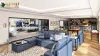 Glamorous Bar in Living Room Interior Design Firm with Gaming Area by Architectural Rendering Company, Bern – UK -