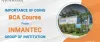 IMPORTANCE OF Doing BCA Course FROM INMANTEC