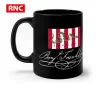 Ben Franklin Signature 11oz Black Mug
