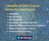 Benefits of SDET Course Online