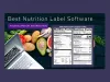 Benefits of using Nutritionist Pro™ for nutrition labeling for restaurants