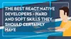 Best React Native Developers: Hard and Soft Skills to Look for | CodeTiburon