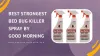 Best Strongest Bed Bug Killer Spray By Good Morning