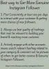 Best way to Get More Genuine Instagram Followers