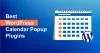 Top 7 Calendar Popup Plugins for Your Professional WordPress Website