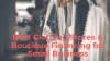 Best Clothing Stores and Boutique Financing for Small Business