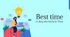Best time to shop electricity in Texas