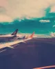 Airplane travelling from UK