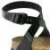 Yara Birko-Flor Black Patent Two Straps-Ankle Strap Toe Loop Sandals