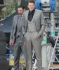 John Wick Chapter 4 Bill Skarsgård Grey Suit - Stinson Leathers