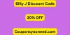 30% OFF Billy J Discount Code - February 2025 (*NEW*)