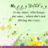 Birthday Wishes for Sister