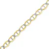 two paved gold chain 