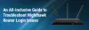 An All-inclusive Guide to Troubleshoot Nighthawk Router Login Issues