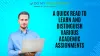 A Quick Read to Learn and Distinguish Various Academic Assignments – Green Keep