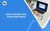 Know how to boot & restart mac in the recovery mode