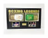 3D Double Boxing Glove Framing - Boxing Memorabilia Framing