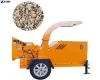 Branch shredder machine | wood crusher chipper machine for sale