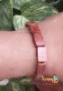 Red Sandalwood Bracelet in Rectangle Shaped Beads Cutting