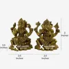 Buy Brass Laxmi Ganesh Pital Murti Idol for Home &amp; Office for Diwali