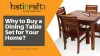 Why to Buy a Dining Table Set for Your Home? | Khaticraft.com