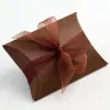 Bustina - Brown Silk - Boxes