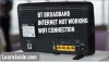 BT Internet Not Working | BT Broadband WiFi Connection Issues