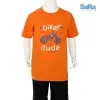 SaRa Boys T- Shirt (BTS31FFB-Orange )