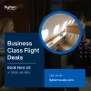 Business Class Flight Deals