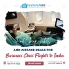 Business Class Flights to India from USA