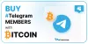 Buy Telegram Members with Bitcoin & Crypto | Vastlikes