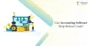 Accounting Software Reduces Cost | Technology Counter