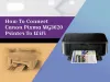 How To Connect Canon Pixma MG3620 Printer To WiFi