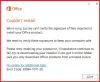[KB63363901]-Methods to fix the error “Can’t verify The Signature”