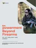 a women standing holding a automatic weapon on CCW training ground