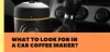Car Coffee Maker Review - Everything That You Should Know