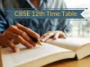 CBSE 12th Time Table 2019- XII Board Exam Timetable @cbse.nic.in