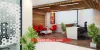 What are the business growth services providing by the coworking space under one roof?