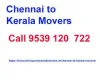 Moving Works from Chennai to Kerala 