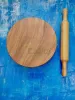 Handcrafted Neem Wood Chakla Belan