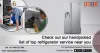 Check out our handpicked list of top Refrigerator service near you 