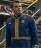Chet Fallout 2024 Dave Register Blue Leather Jacket