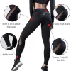 Mesh leather leggings