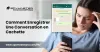 Enregistrer une conversation whatsapp