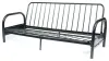 The Black Metal Futon Frame