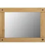 CORONA LARGE WALL MIRROR - DISTRESSED WAXED PINE - Dining Room